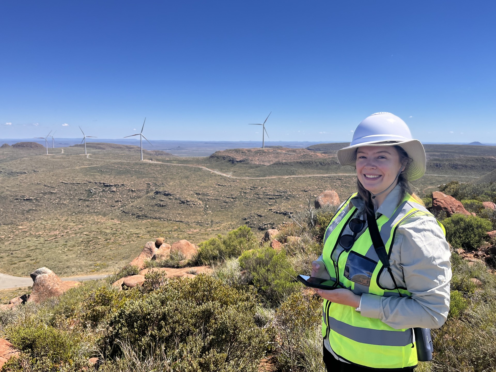 AfriAvian field monitoring at a wind farm