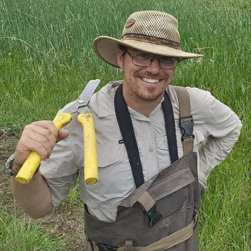 Portrait of Dewald Kleynhans, Senior Avifaunal Field Specialist